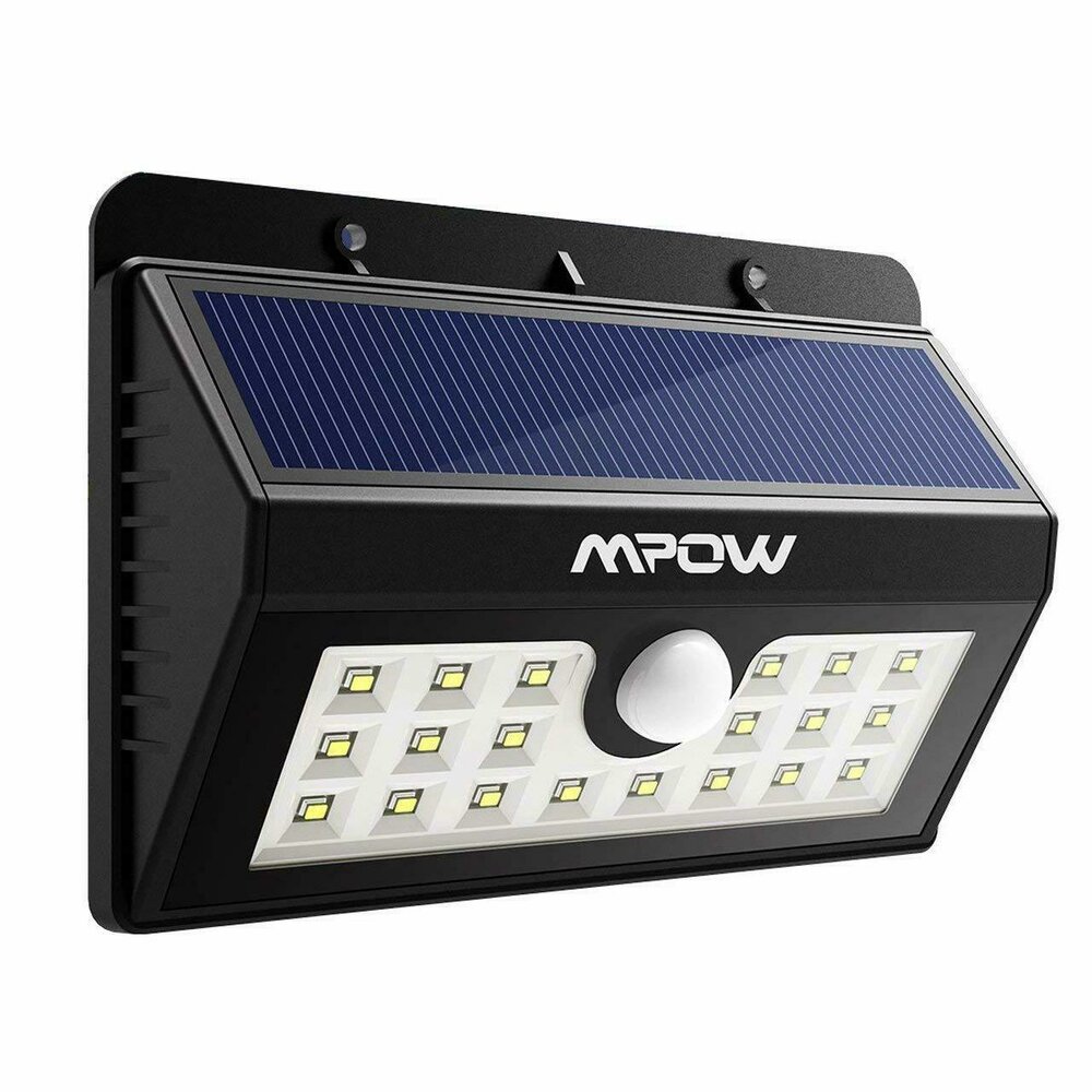 Lampa solara Mpow 3in1 cu 20 leduri si senzori de miscare