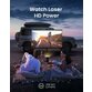 Proiector video portabil Anker Nebula Capsule 3 Laser, 1080p, WiFi, 300 ANSI-Lumen, Dolby Digital, Android TV 11.0, Negru - 6