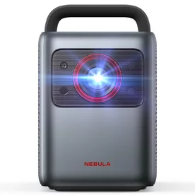 Proiector video portabil smart Anker Nebula Cosmos Laser, 4K, 1840 ANSI Lumens, Android TV 10, Wi-Fi