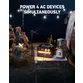 Statie portabila compacta Anker PowerHouse 535, 512Wh, 500W, 220V, 2x AC, 60W USB-C Power Delivery, lumina LED, 7 porturi - 12