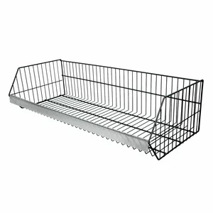 Cos gri antracit pentru raft metal 100x40 cm