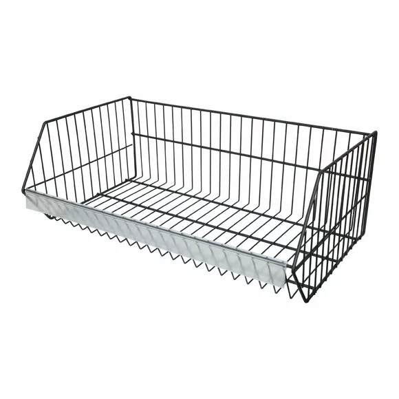 Cos gri antracit pentru raft metal 70x40 cm picture - 1