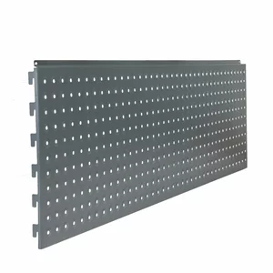 Panou Spate Metal Perforat 100X30 Cm Gri Antracit