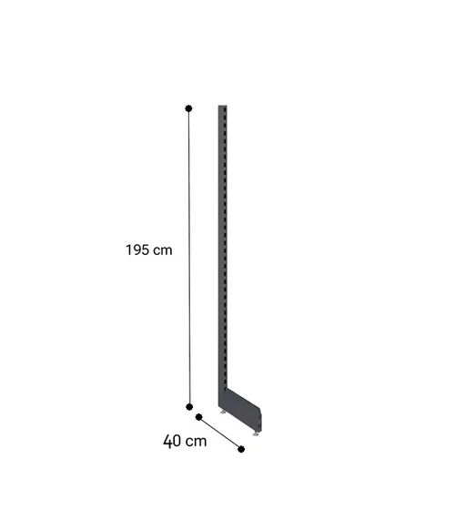 PICIOR METAL RAFT ANTRACIT TALPA L (195x40) picture - 2