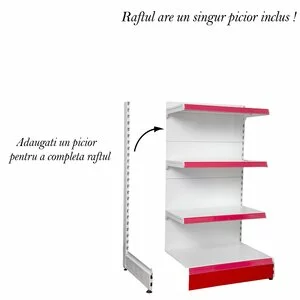 Raft metal RM-02 înălțime 135, lățime 70 cm