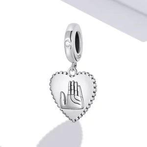 Сребърен талисман Silver Hand