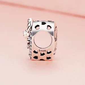 Сребърен талисман момче и кученце