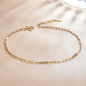 Сребърна гривна Chain Bracelet Golden