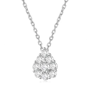 Сребърно колие Glam Drop
