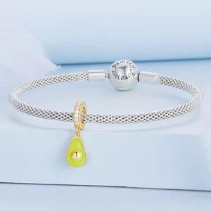 Arany avokádó ezüst talizmán