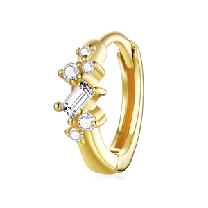 Ezüst Arany Különböző Kristályok FÜLBESZŐ