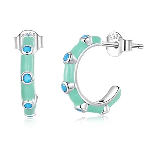Mint Hoops ezüst fülbevaló