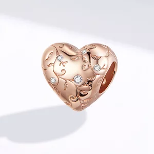Rose Gold Love You More Ezüst talizmán