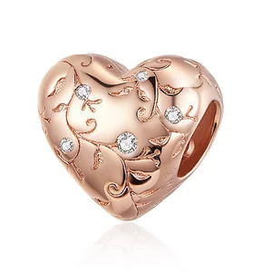 Rose Gold Love You More Ezüst talizmán