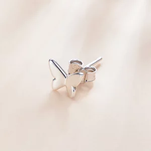 Simple Butterfly ezüst FÜLLŐ