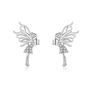 Tündéri ezüst fülbevaló