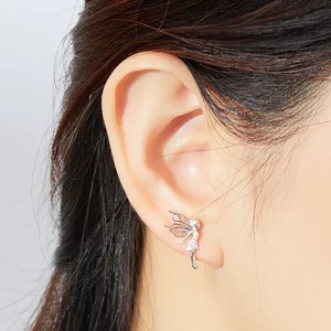 Tündéri ezüst fülbevaló