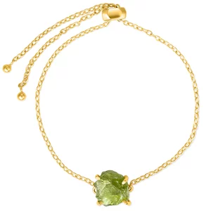 Bratara din argint Golden Piece of Peridot