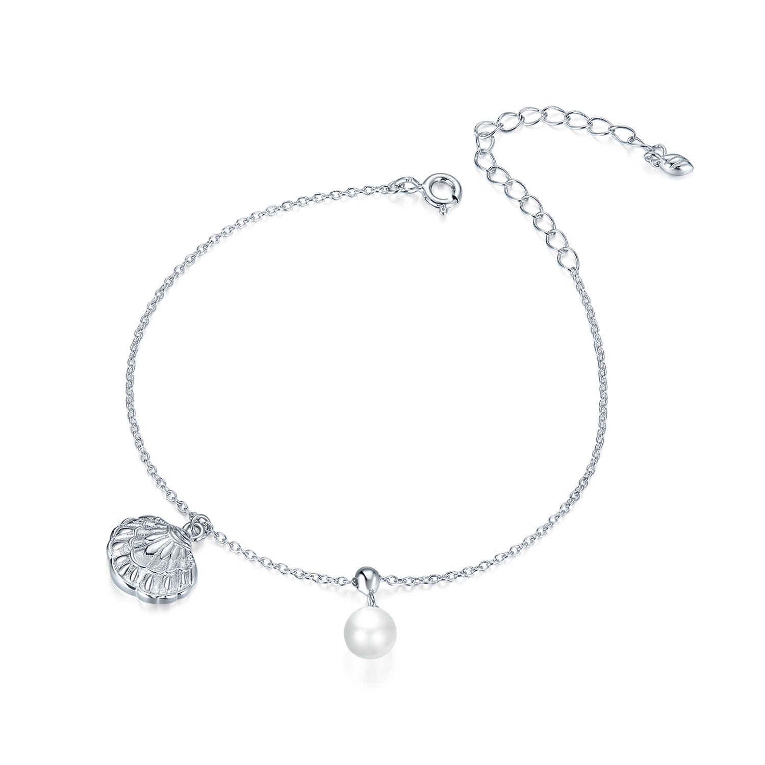 Bratara din argint shell and pearl