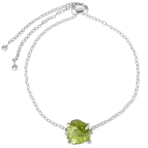 Bratara din argint Silver Piece of Peridot