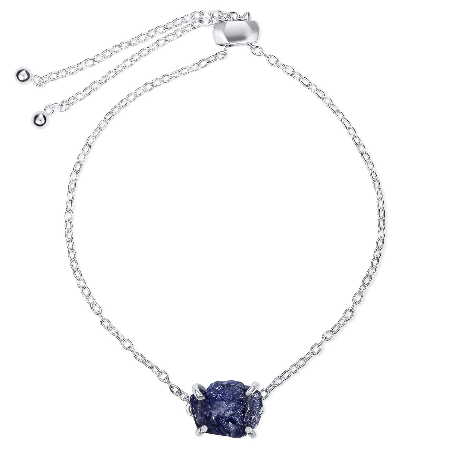 Bratara din argint Silver Piece of Tanzanite