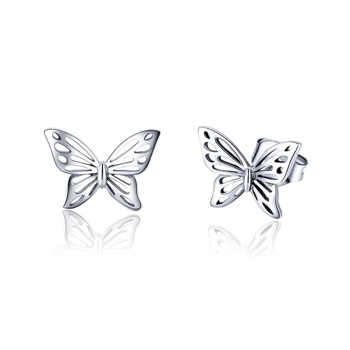 Cercei din argint beautiful butterfly