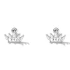 Cercei din argint Crystal Crown picture - 2