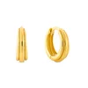 Cercei din argint Elegant Small Hoops picture - 1