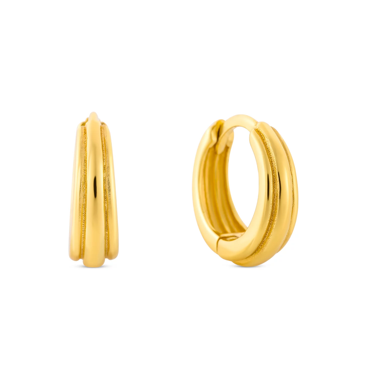 Cercei din argint Elegant Small Hoops