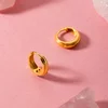Cercei din argint Elegant Small Hoops picture - 2
