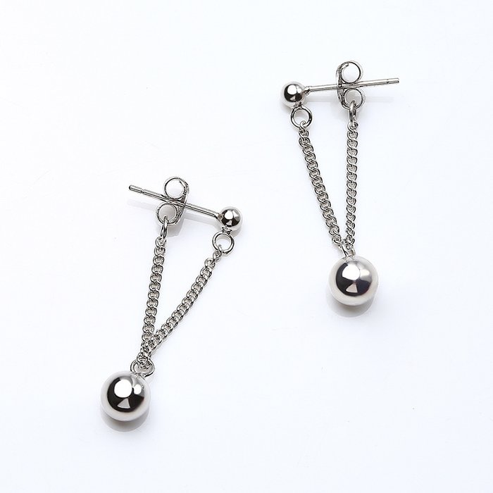 Cercei din argint fashion little dots
