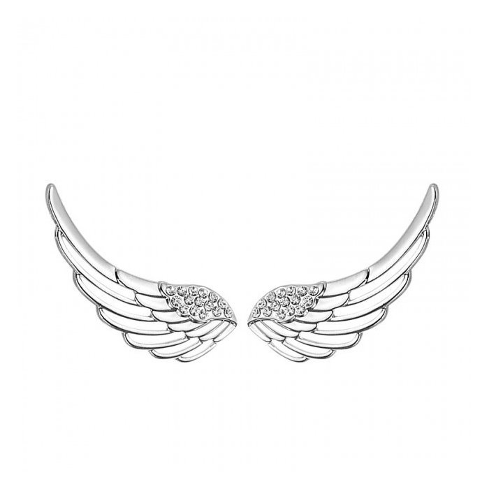 Cercei din argint fashion wings