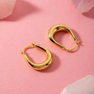 Cercei din argint Golden Dream