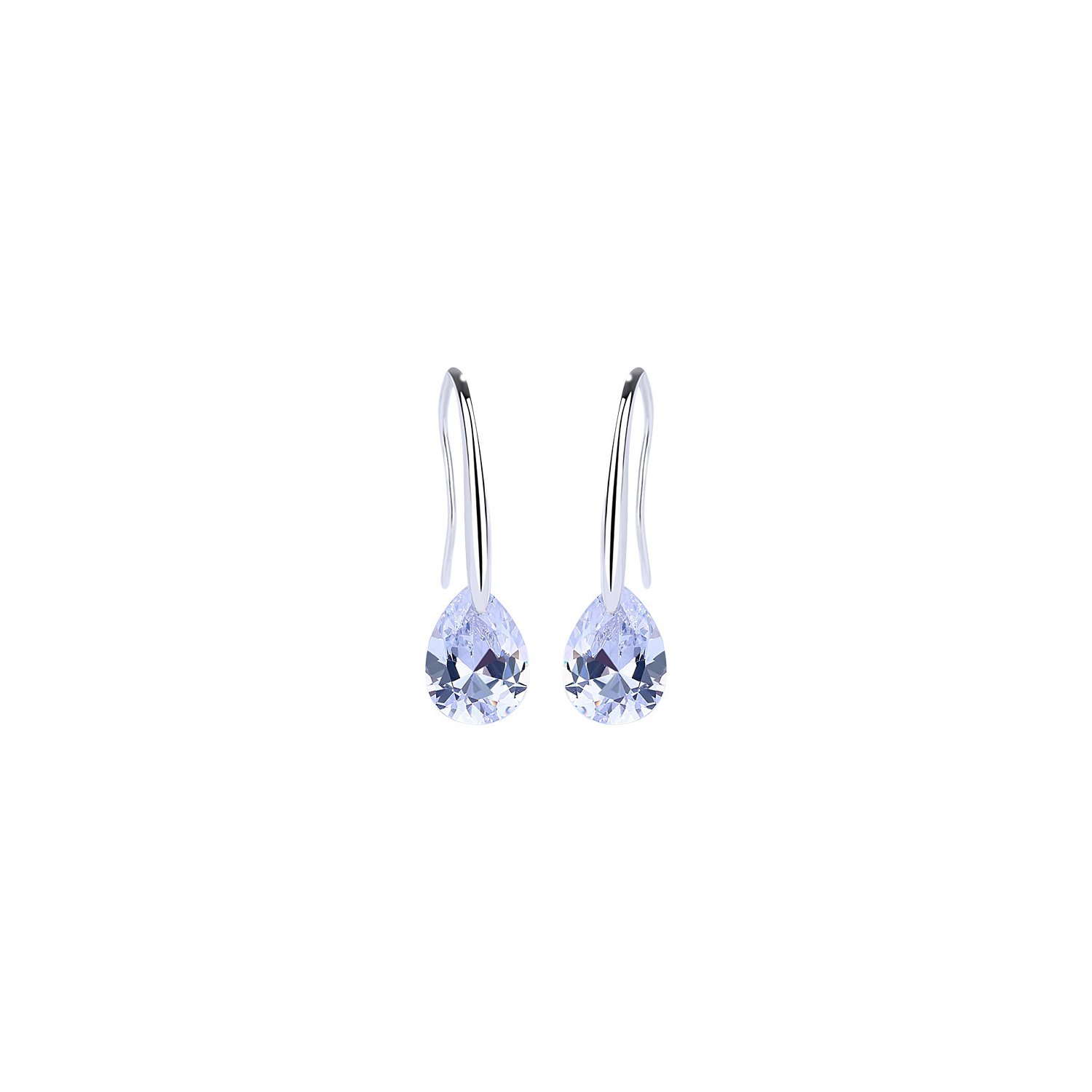 Cercei din argint ice crystal drop