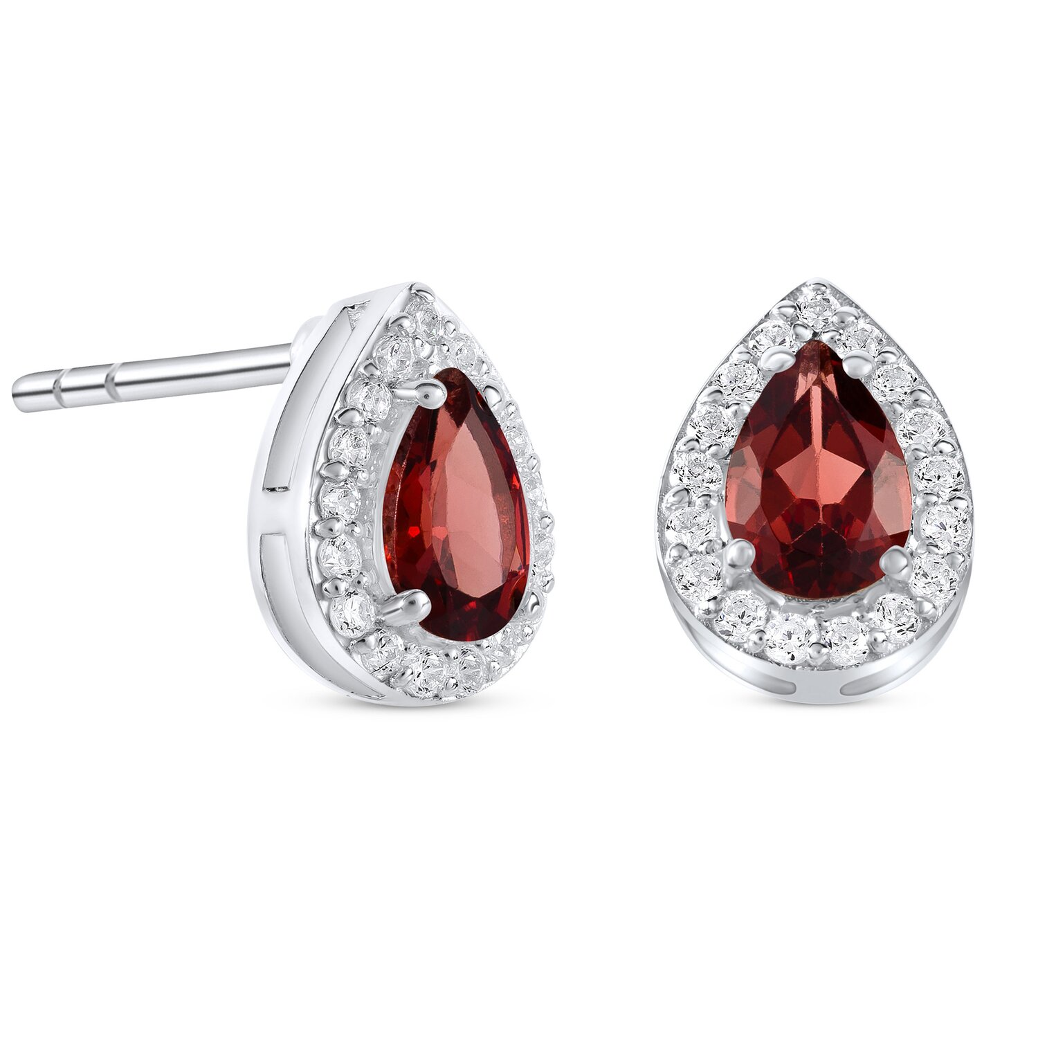 Cercei din argint Silver Drop Garner