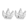 Cercei din argint Small Crystal Crown picture - 1