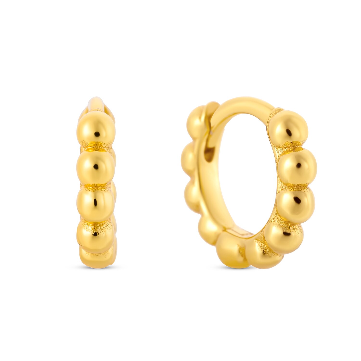 EdenBoutique Cercei din argint So Tiny Hoops
