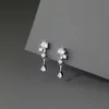 Cercei din argint Sparkling Droplets picture - 2