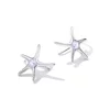 Cercei din argint Starfish picture - 4