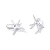 Cercei din argint Starfish picture - 3