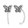 Cercei din argint Tailed Butterflies picture - 1