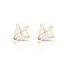 Cercei din aur 14K Caged Pearls picture - 4