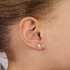 Cercei din aur 14K pentru copii Blue Cupcakes picture - 2