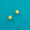 Cercei din aur 14K pentru copii Stars picture - 3