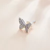 CERCEL din argint Studded Butterfly picture - 2