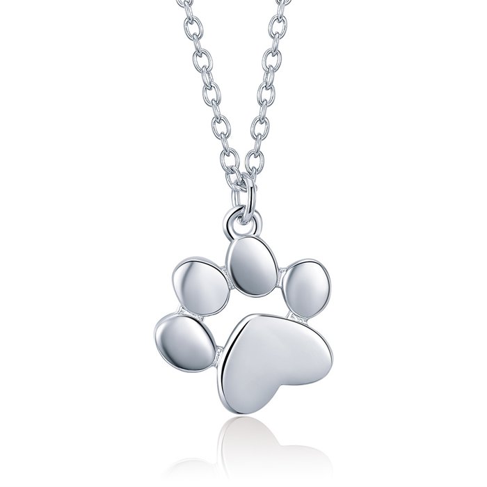 Colier din argint 925 silver paws
