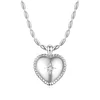 Colier din argint Heart Crystal Star picture - 1