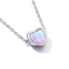 Colier din argint Lovely Pink Opal picture - 3
