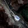 Colier din argint Silver Jasmine Moonstone
