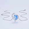 Colier reglabil din argint Blue Heart Wing picture - 2